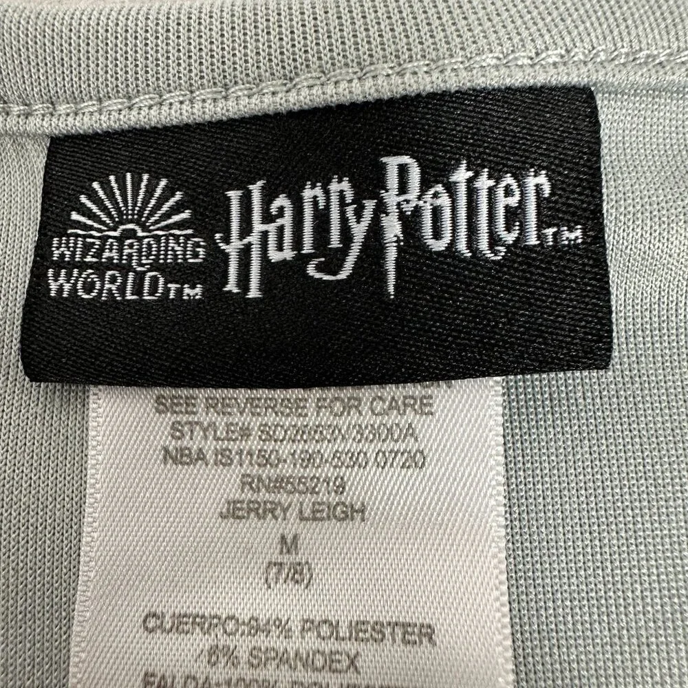 Harry Potter Girls' Sequin Bolt Dress With Tulle Skirt Size M